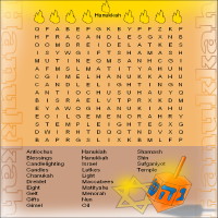 Hanukkah Word Search