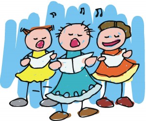 singing